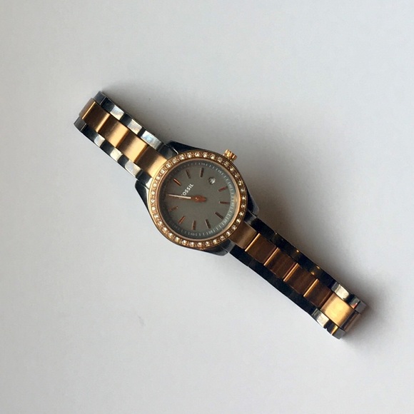 fossil scarlette two tone
